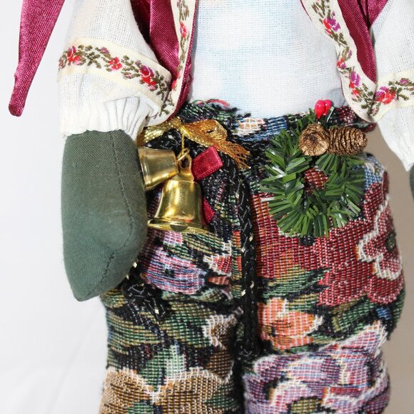 Vintage Weihnachtsmann Christmas Man Legend of Germany Old World Santa Doll deco - Picture 3 of 13